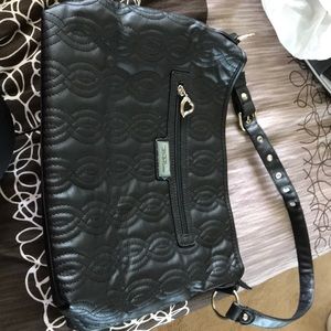 Black shoulder bag